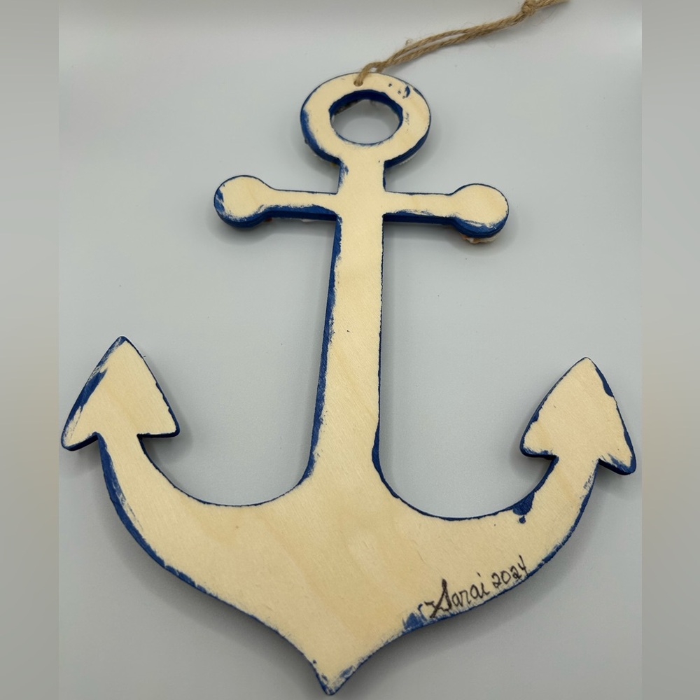 Handmade Shell Anchor ⚓️ - Picture 5 of 5